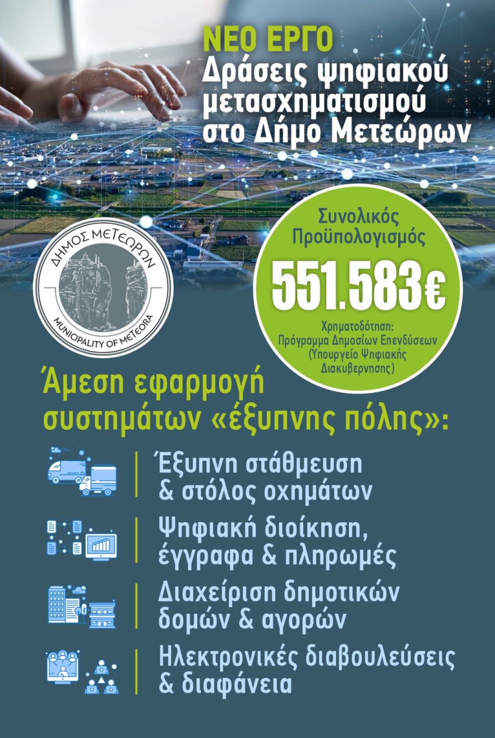 2026 03 03 ΝΕΟ ΕΡΓΟ ΨΗΦΙΑΚΟΥ ΜΕΤΑΣΧΗΜΑΤΙΣΜΟΥ